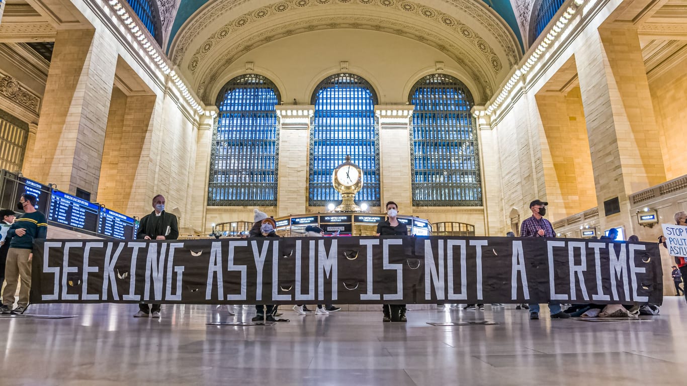Protest gegen schärferes Asylrecht: Die US-Regierung will die Asylregeln deutlich verschärfen.