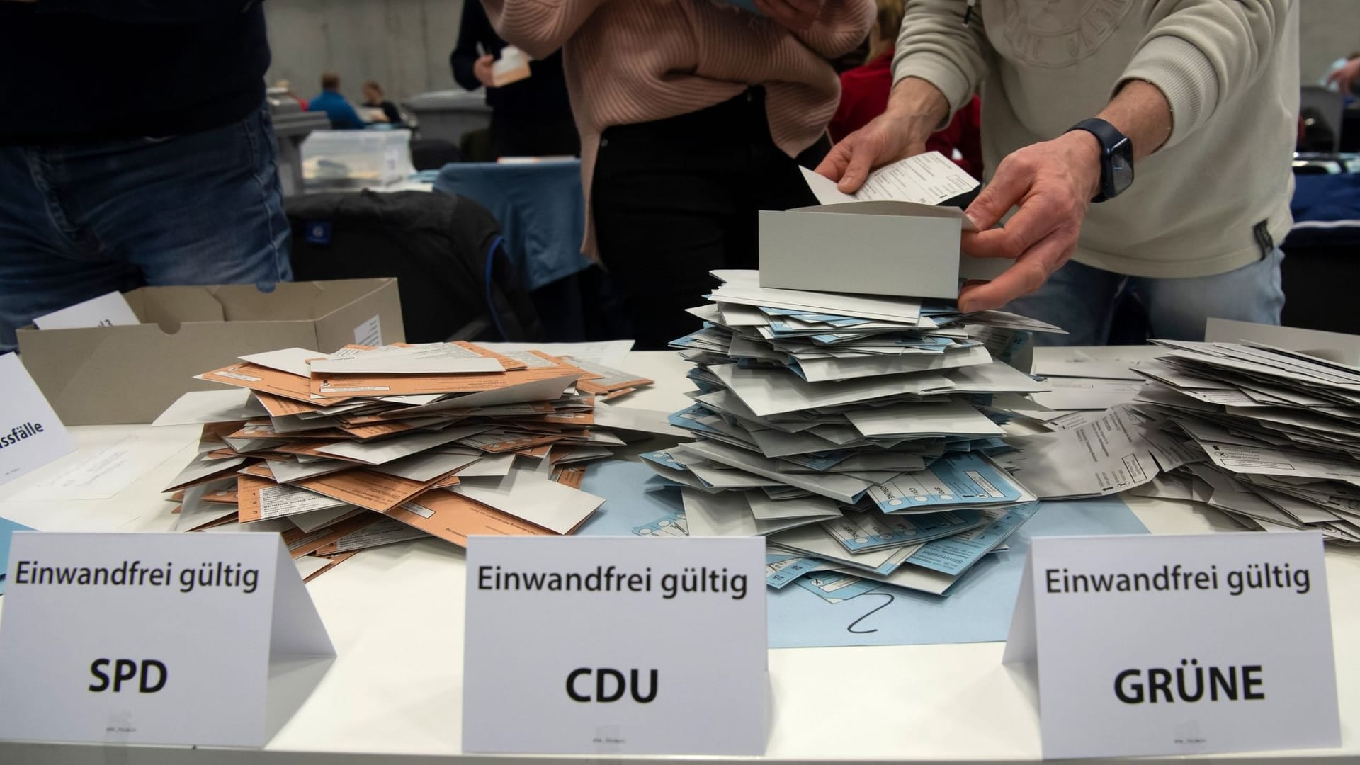Stimmenauszählung Stimmenauszählung