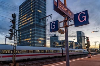 Hauptbahnhof in Essen: Ein Betrunkener hat Sanitäter angegriffen (Symbolbild).