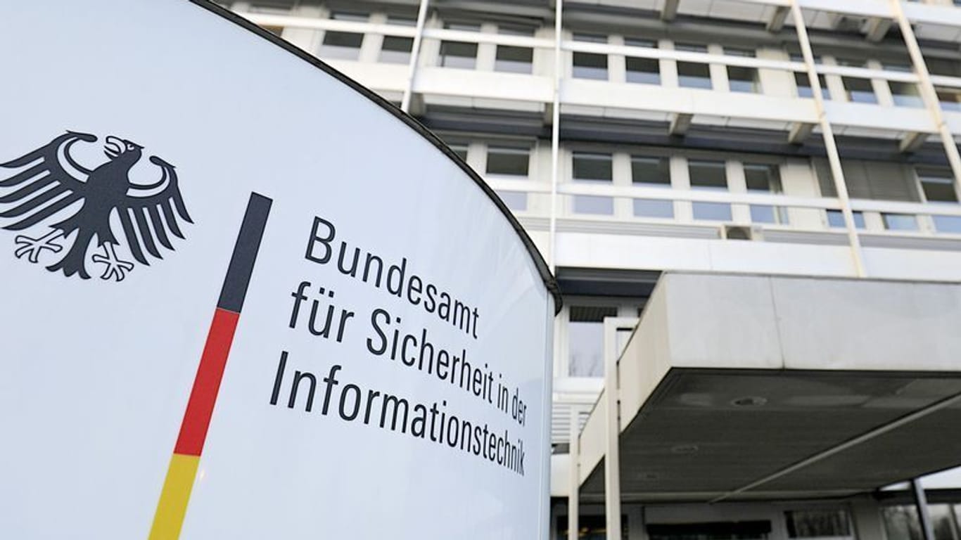 Das Bundesamt für Sicherheit in der Informationstechnik (BSI) in Bonn: Der genaue Termin für Plattners Wechsel noch nicht fest.