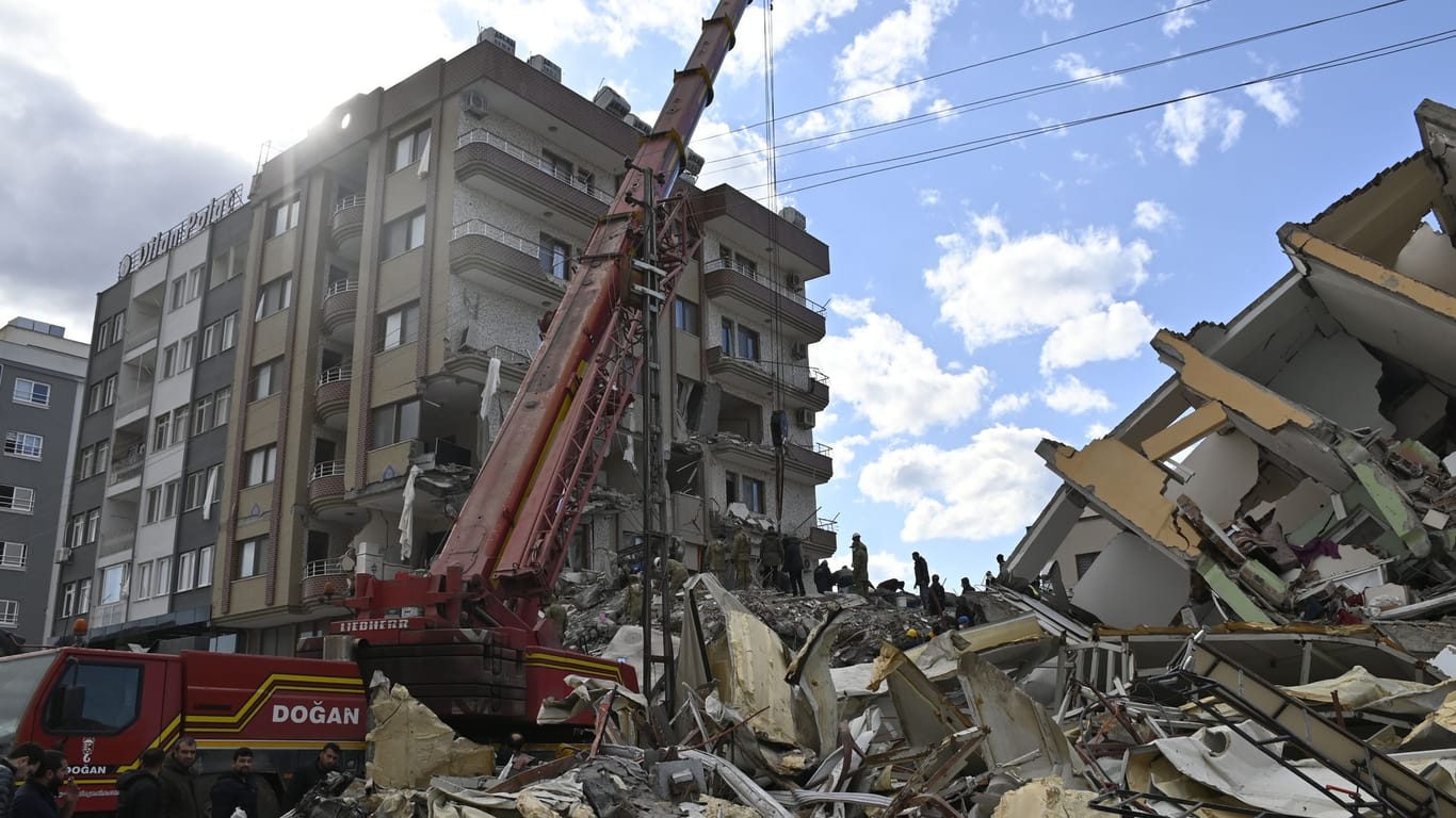 Erdbebenkatastrophe in Türkei