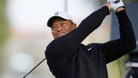 Golf: Tiger Woods während des Turniers in den kalifornischen Pacific Palisades.