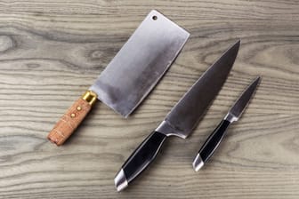 Unterschiedliche Klingen: Jedes Messer im Messerblock hat eine spezielle Funktion.