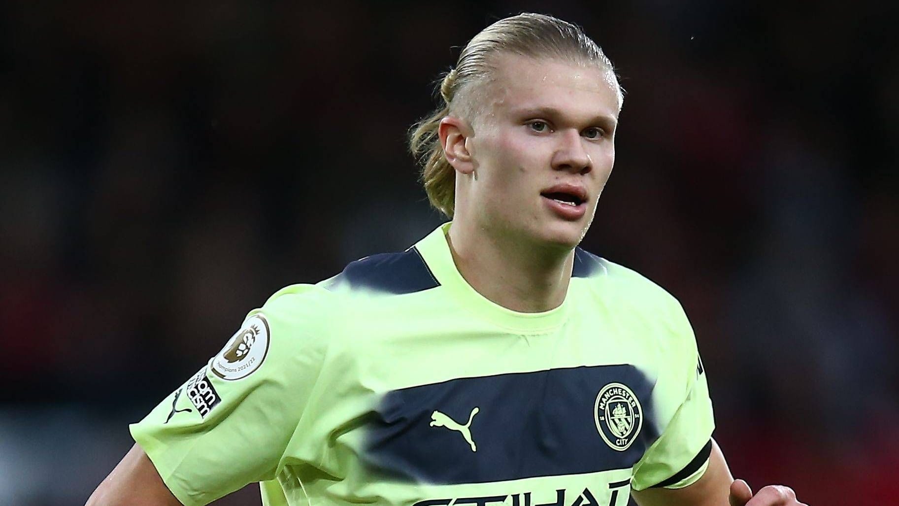 Erling Haaland: Er spielt seit Juli 2022 für Manchester City.