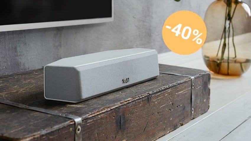 Mit dem exklusiven Gutscheincode sparen Sie heute extra: Die Soundbar Cinebar One ist dadurch so günstig wie nie.