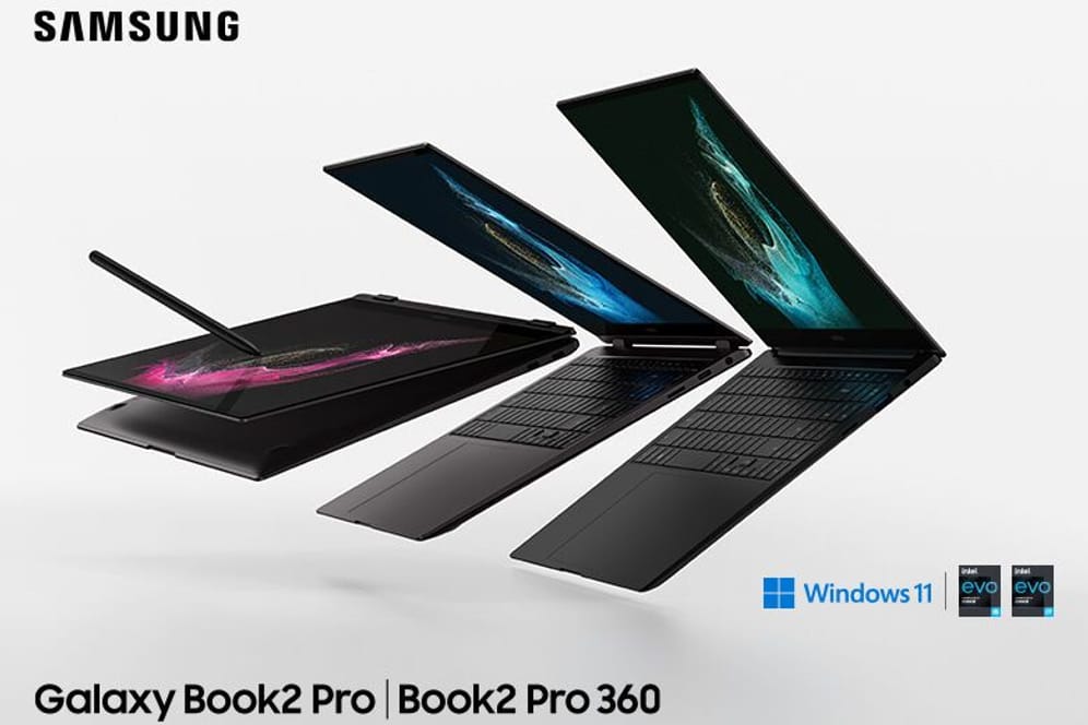 Galaxy Book 3: Samsung hat seine Notebook-Palette um neue Geräte erweitert.