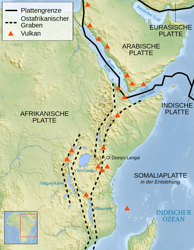 Afrika Bricht Auseinander Hier Entsteht Ein Neuer Kontinent