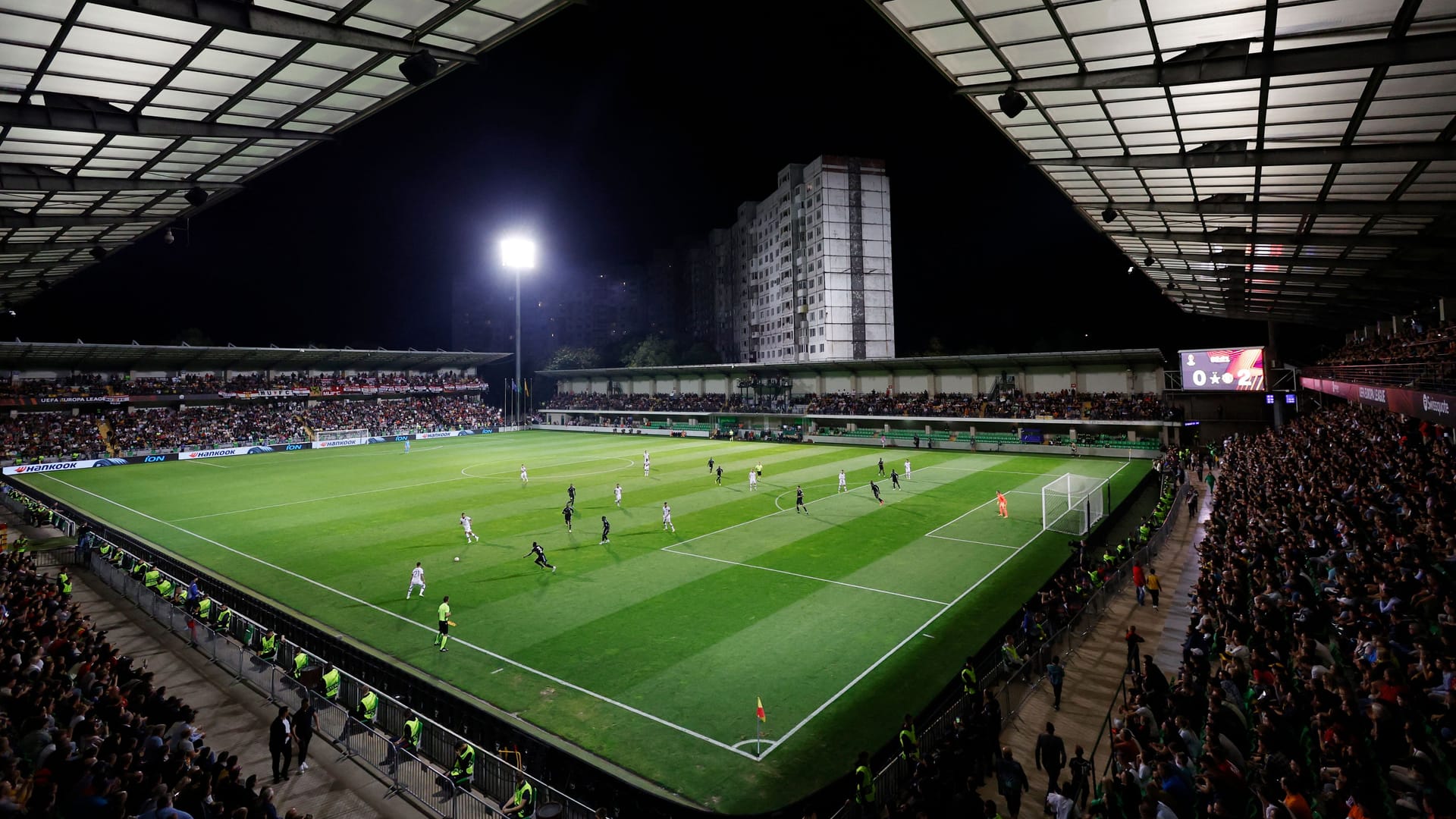 Stadion in Chisinau: Das Stadion wird am Donnerstag leer bleiben.