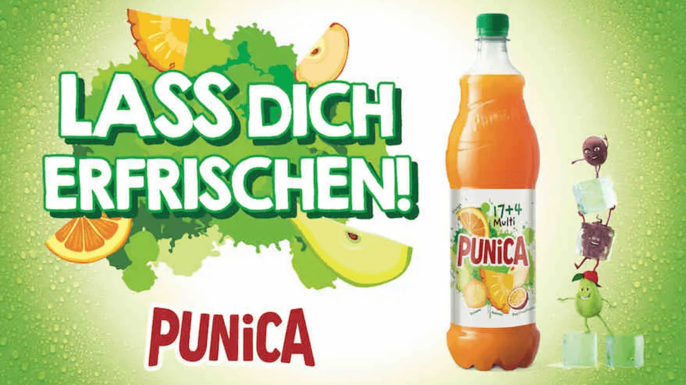 Punica-Werbung: Die bekannten Säfte verschwinden für immer aus den Regalen.