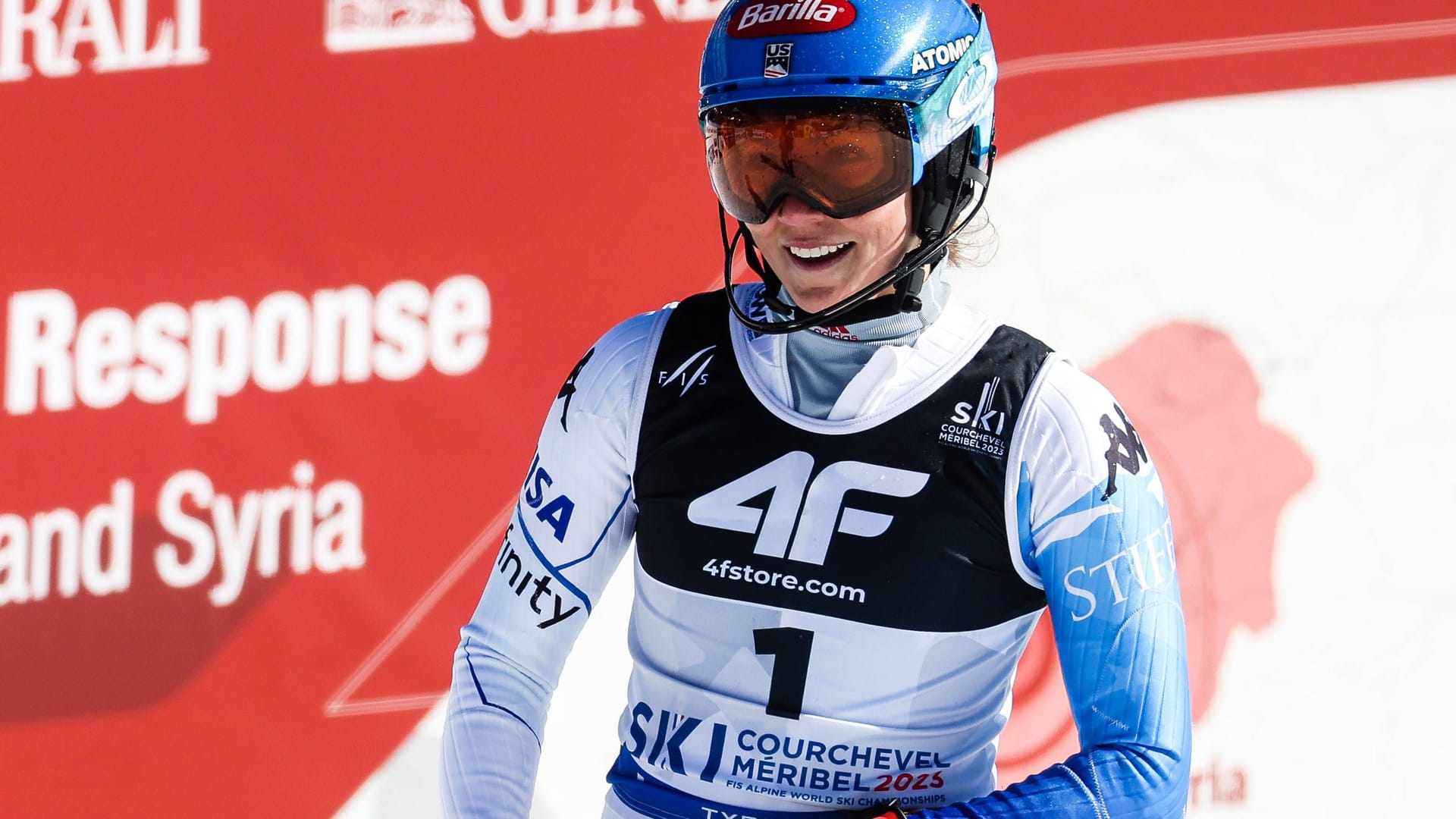 Mikaela Shiffrin: Sie freut sich für ihre Konkurrentin.