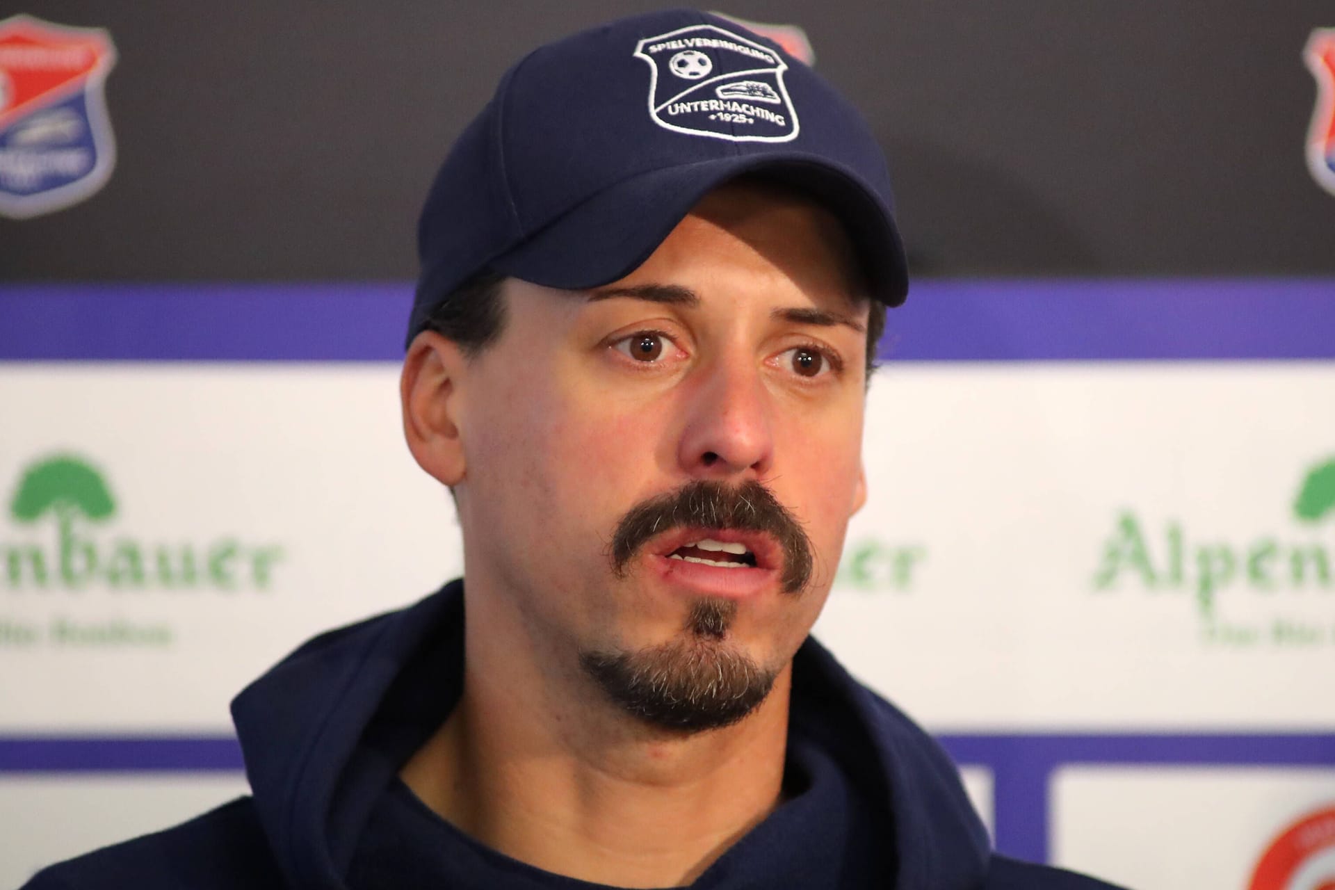 Sandro Wagner: Der Ex-Nationalspieler trainiert seit 2021 die SpVgg Unterhaching.