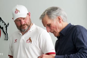 Steffen Baumgart trifft Wolfgang Overath.
