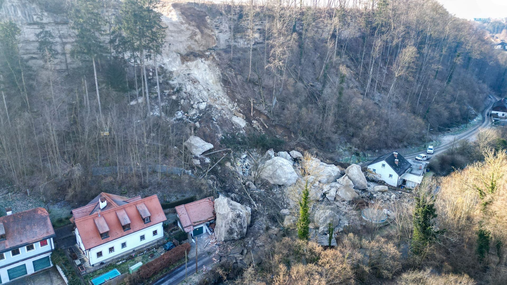 Felssturz in Österreich Felssturz in Österreich