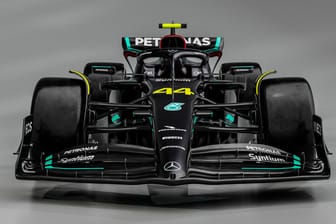 Neuer Look: Der Mercedes W14 für die Saison 2023 der Formel 1.