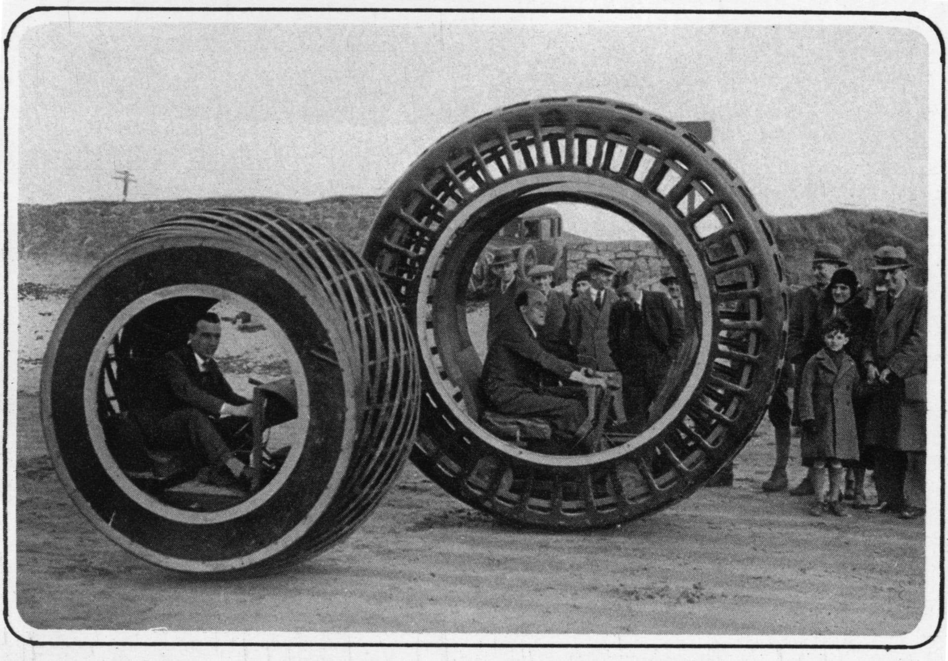 1930: Der fahrende Reifen