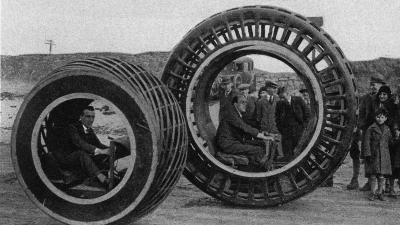 1930: Der fahrende Reifen