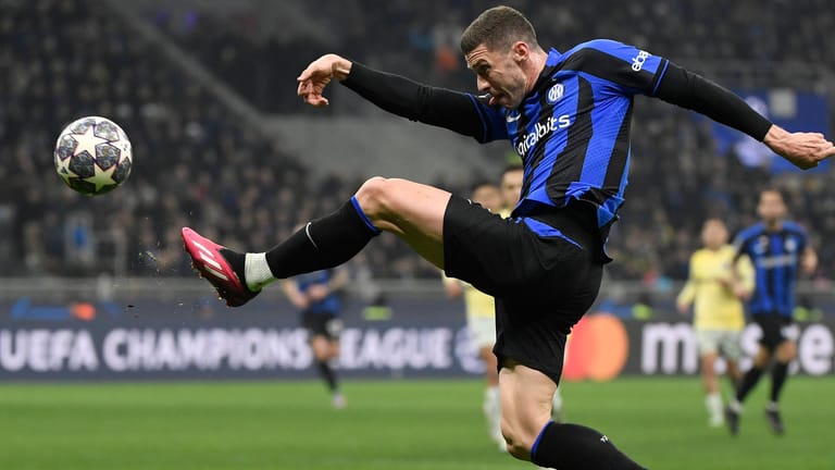 Robin Gosens beim Spiel gegen Porto: Die Chancen für Inter auf das Viertelfinale stehen gut.