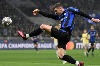 Robin Gosens beim Spiel gegen Porto: Die Chancen für Inter auf das Viertelfinale stehen gut.
