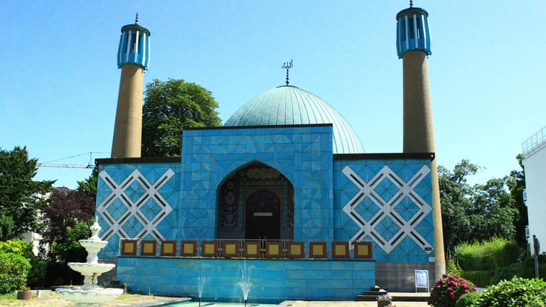 Die Blaue Moschee des Islamischen Zentrums Hamburg: Der Verein soll dem iranischen Regime nahestehen.