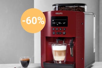 Bei Lidl sparen Sie heute 60 Prozent auf einen Kaffeevollautomaten von Krups.