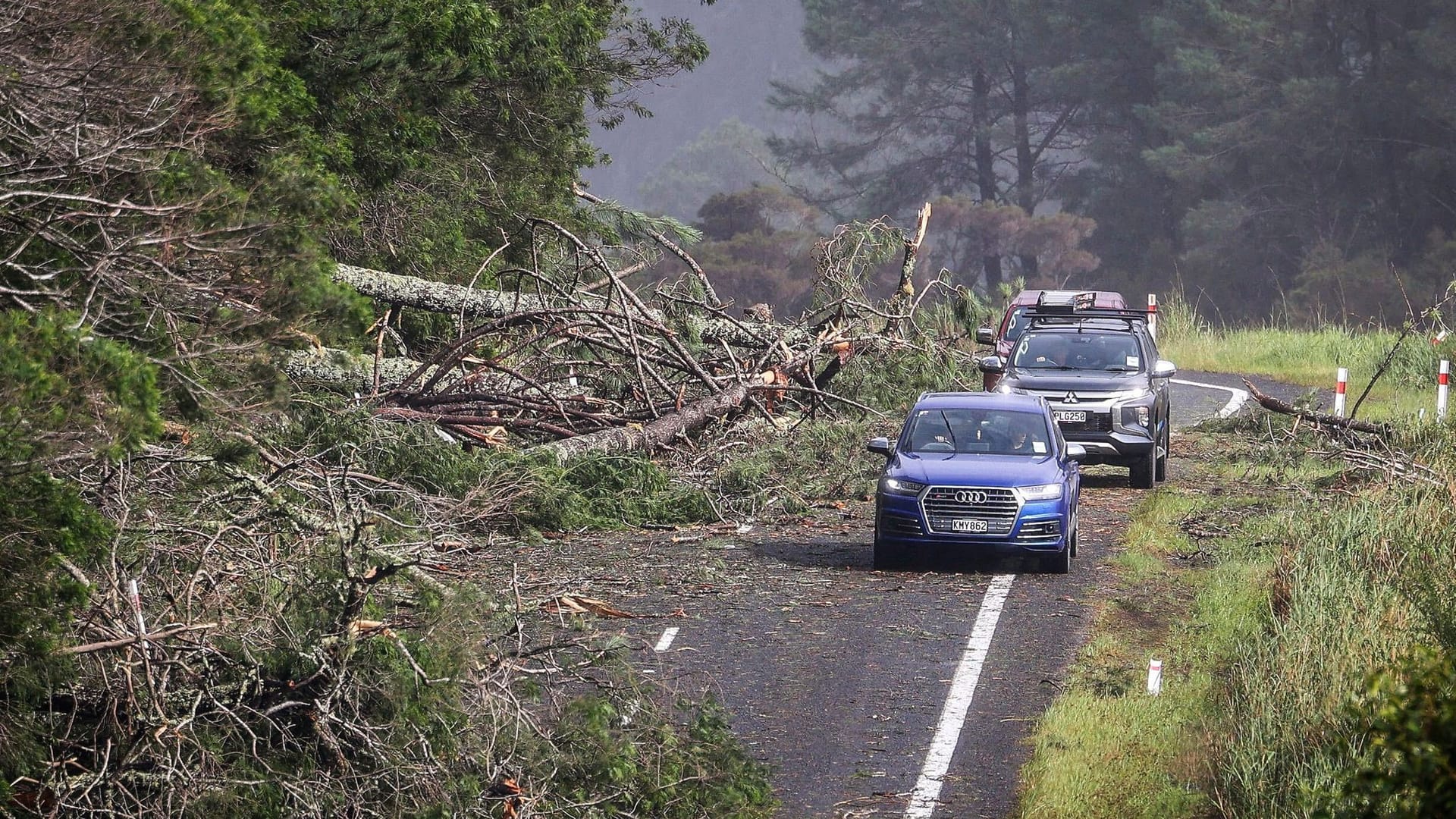 Tropensturm «Gabrielle» in Neuseeland