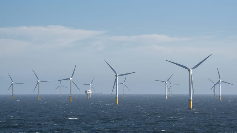 Windpark an der belgischen Küste: Die Windräder sollen nun mit Kameras ausgestattet werden.