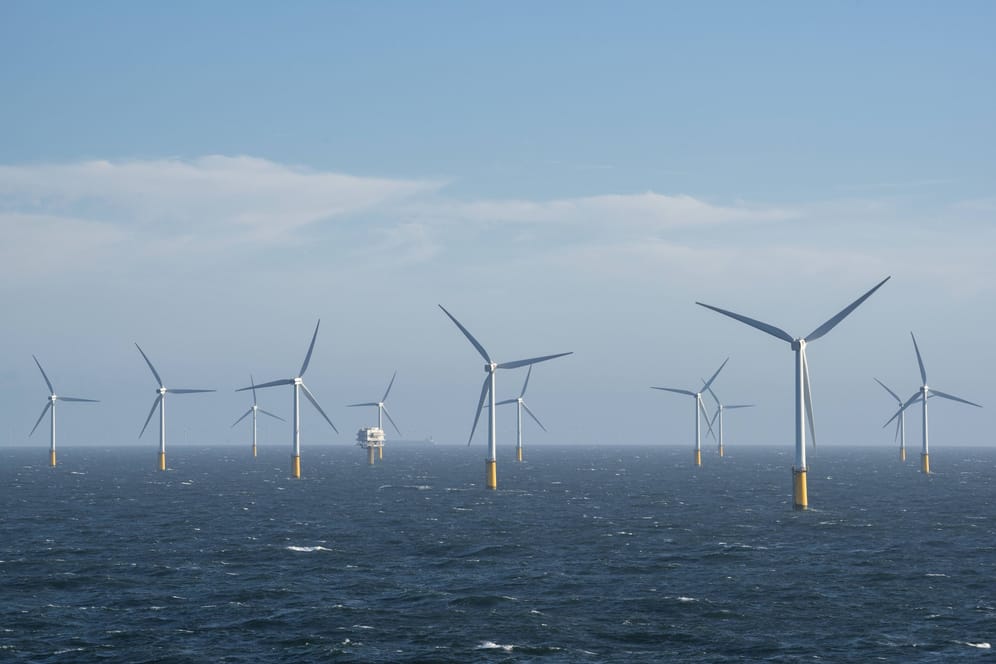 Windpark an der belgischen Küste: Die Windräder sollen nun mit Kameras ausgestattet werden.