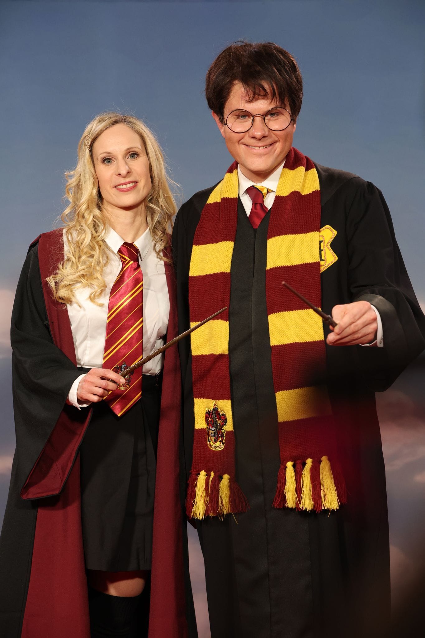 Marcus König (CSU), Oberbürgermeister von Nürnberg, und seine Frau Anke: Hier war Harry Potter das Thema