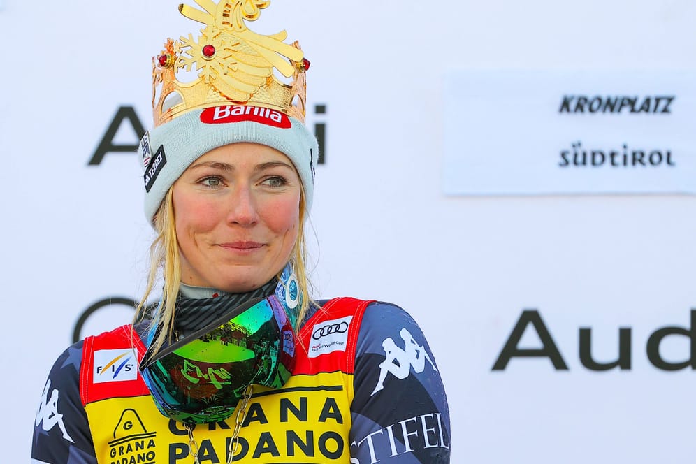 Mikaela Shiffrin: Die Ski-Rennfahrerin teilte ein privates Foto.