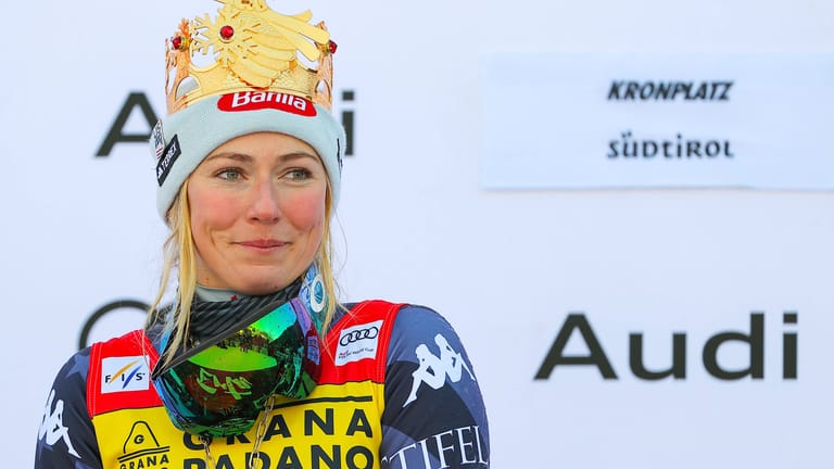 Mikaela Shiffrin: Die Ski-Rennfahrerin teilte ein privates Foto.