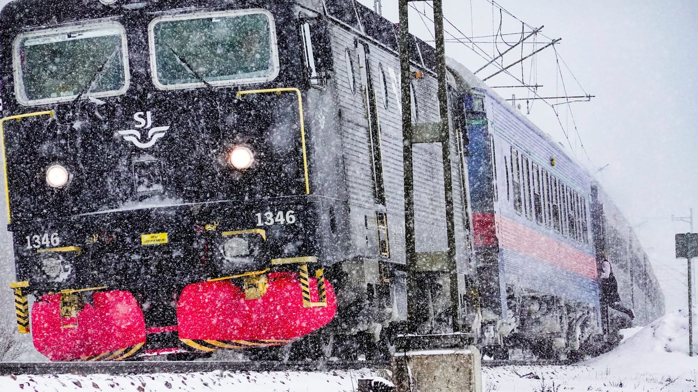 Ein Nachtzug des schwedischen Zugunternehmens SJ (Archivbild): Bald können Hamburger die Direktverbindung nach Schweden nutzen.