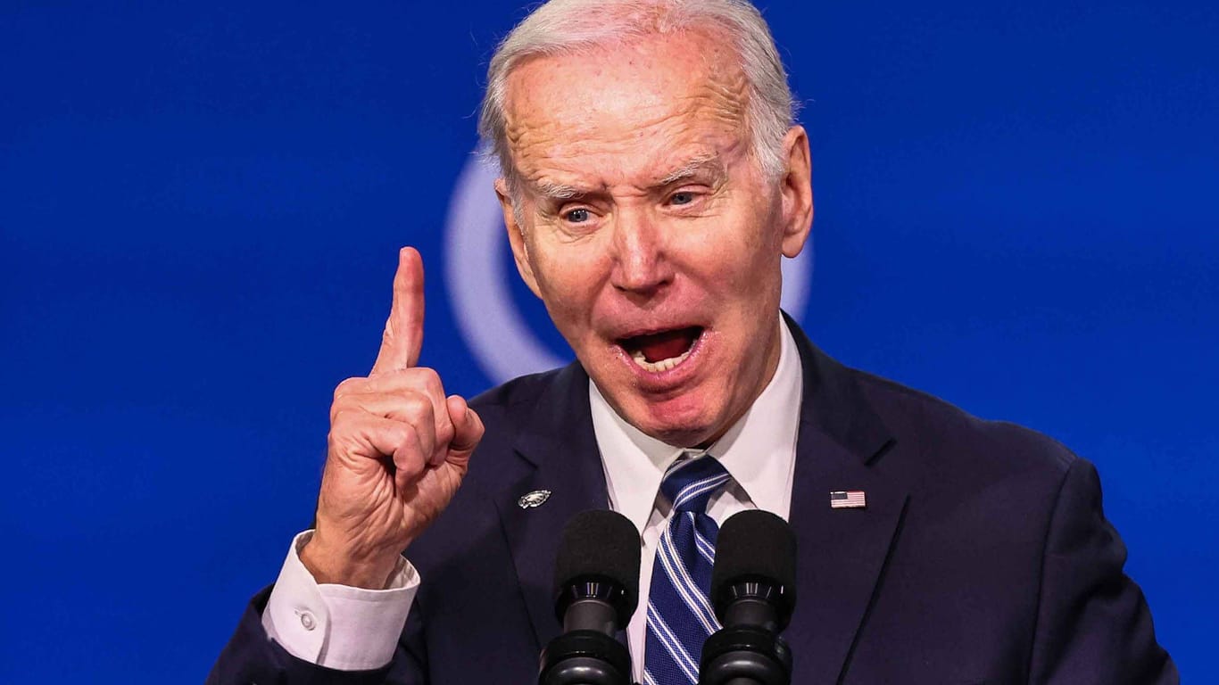 Joe Biden (Archivbild): Er soll Reservisten einen Einsatzbefehl angekündigt haben.