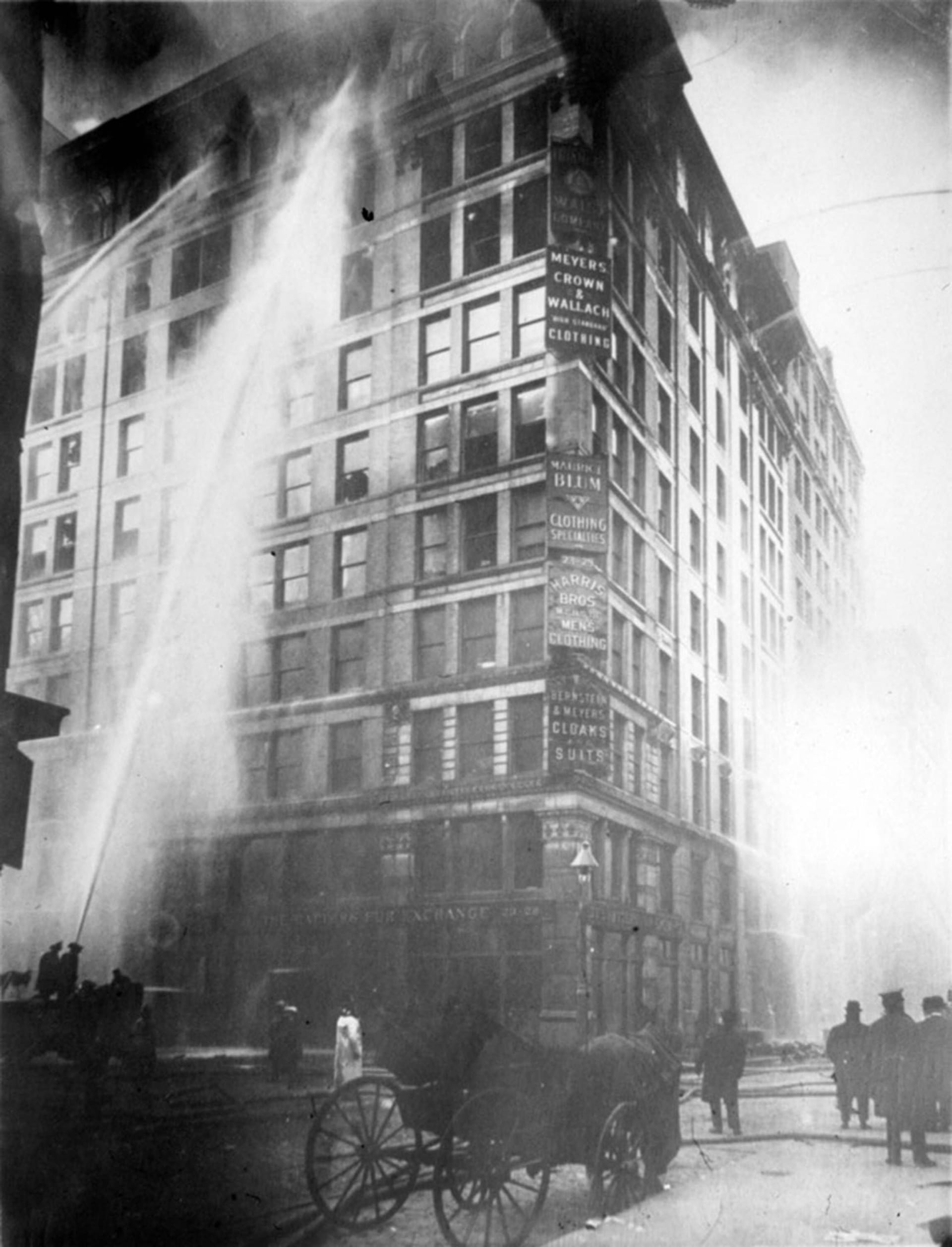 1911: Feuerkatastrophe in New York