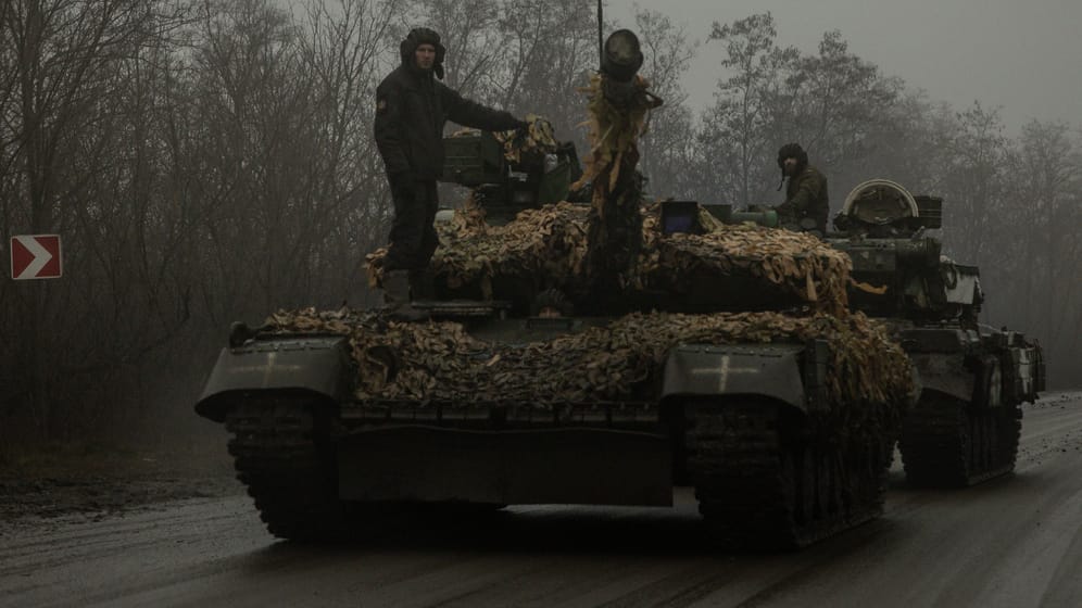 Ukrainische Soldaten im Dezember in der Region Bachmut: Besonders im Osten der Ukraine werden erneut erbitterte Kämpfe erwartet.