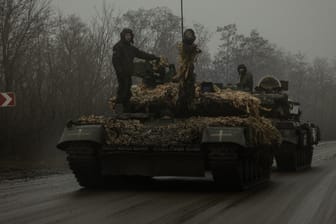 Ukrainische Soldaten im Dezember in der Region Bachmut: Besonders im Osten der Ukraine werden erneut erbitterte Kämpfe erwartet.