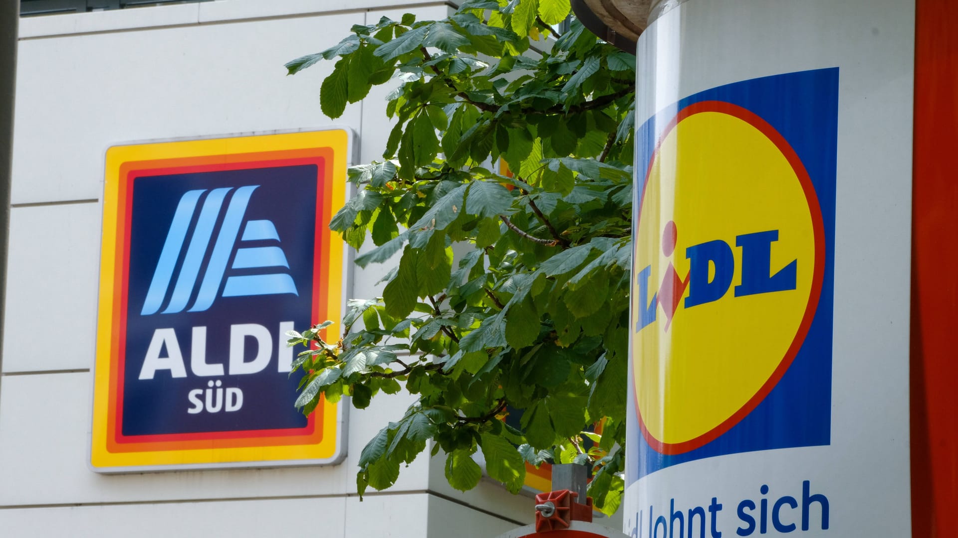 In der Hand von Milliardären: Discounter Aldi und Lidl.