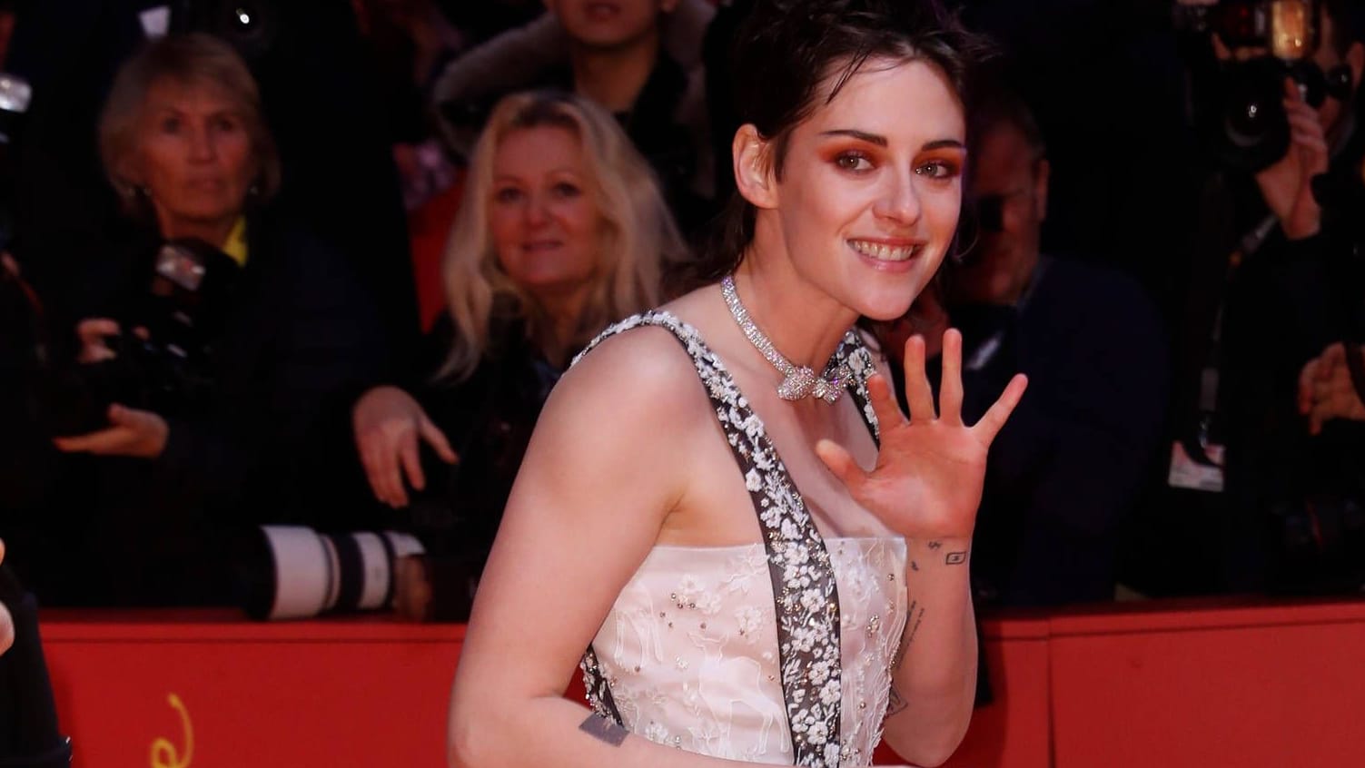 Jury-Präsidentin Kristen Stewart auf einer Berlinale-Veranstaltung.