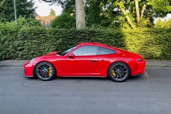 Der geklaute Porsche 911 GT3: Der Besitzer erstattete Anzeige.