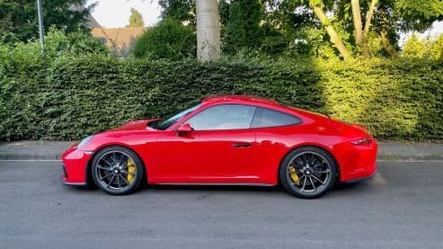 Der geklaute Porsche 911 GT3: Der Besitzer erstattete Anzeige.