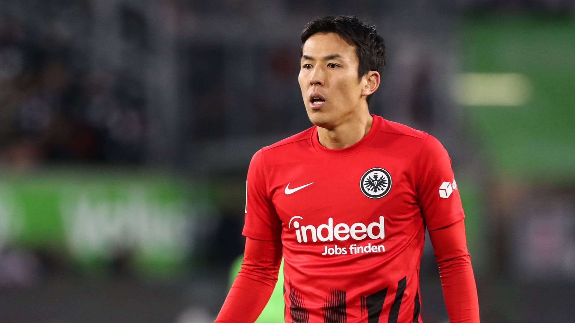Makoto Hasebe: Der Japaner wird noch ein weiteres Jahr in Frankfurt spielen. Makoto Hasebe: Der Japaner wird noch ein weiteres Jahr in Frankfurt spielen.