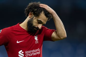 Ein enttäuschter Mo Salah: Gegen Real Madrid zeigte Liverpool eine enttäuschende Leistung.