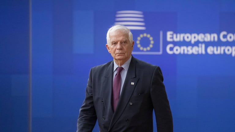 Josep Borrell: Die EU steht an der Seite der Ukraine.