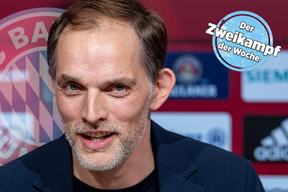 Thomas Tuchel bei der Vorstellung als neuer Bayern-Trainer