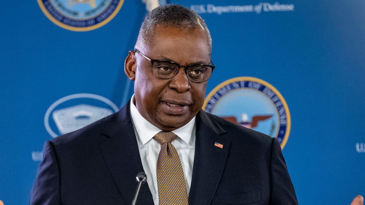 US-Verteidigungsminister Lloyd Austin (Archivbild): Kamen die Dokumente aus dem Pentagon?