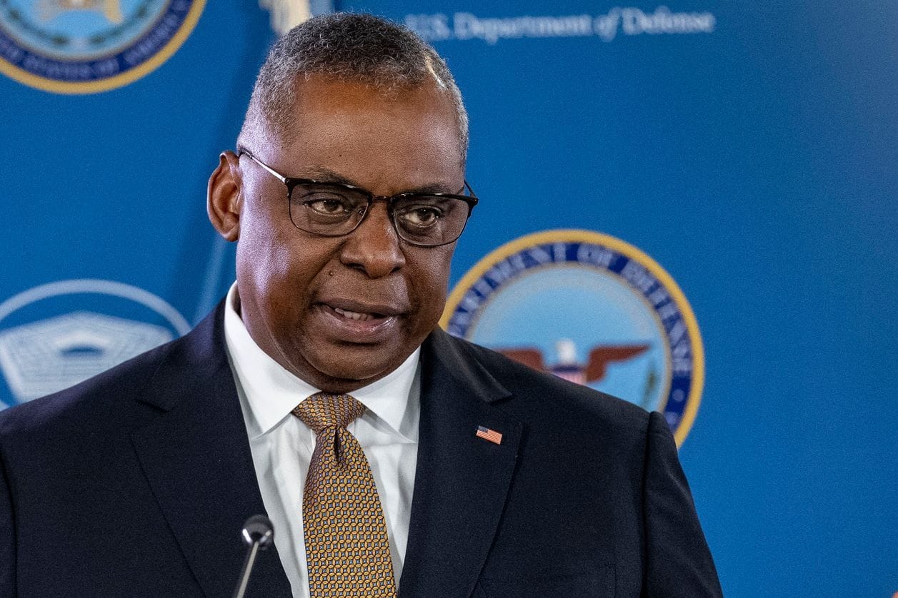 US-Verteidigungsminister Lloyd Austin (Archivbild): Kamen die Dokumente aus dem Pentagon?