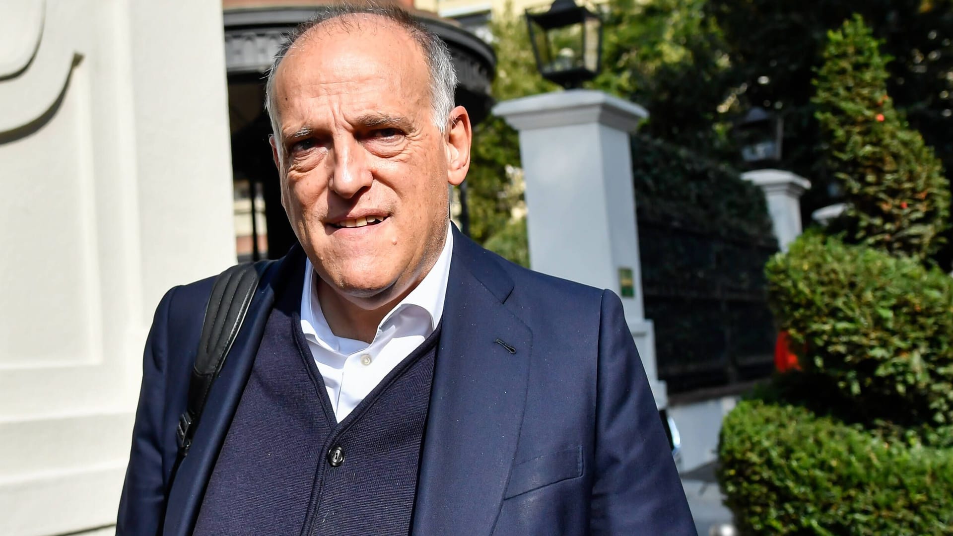 Javier Tebas: Er ist Chef der spanischen Liga. Javier Tebas: Er ist Chef der spanischen Liga.