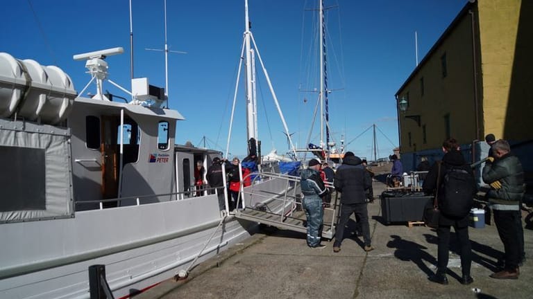 Hafen von Christianso, Dänemark: Der Krimi um die Nord-Stream-Anschläge geht weiter.