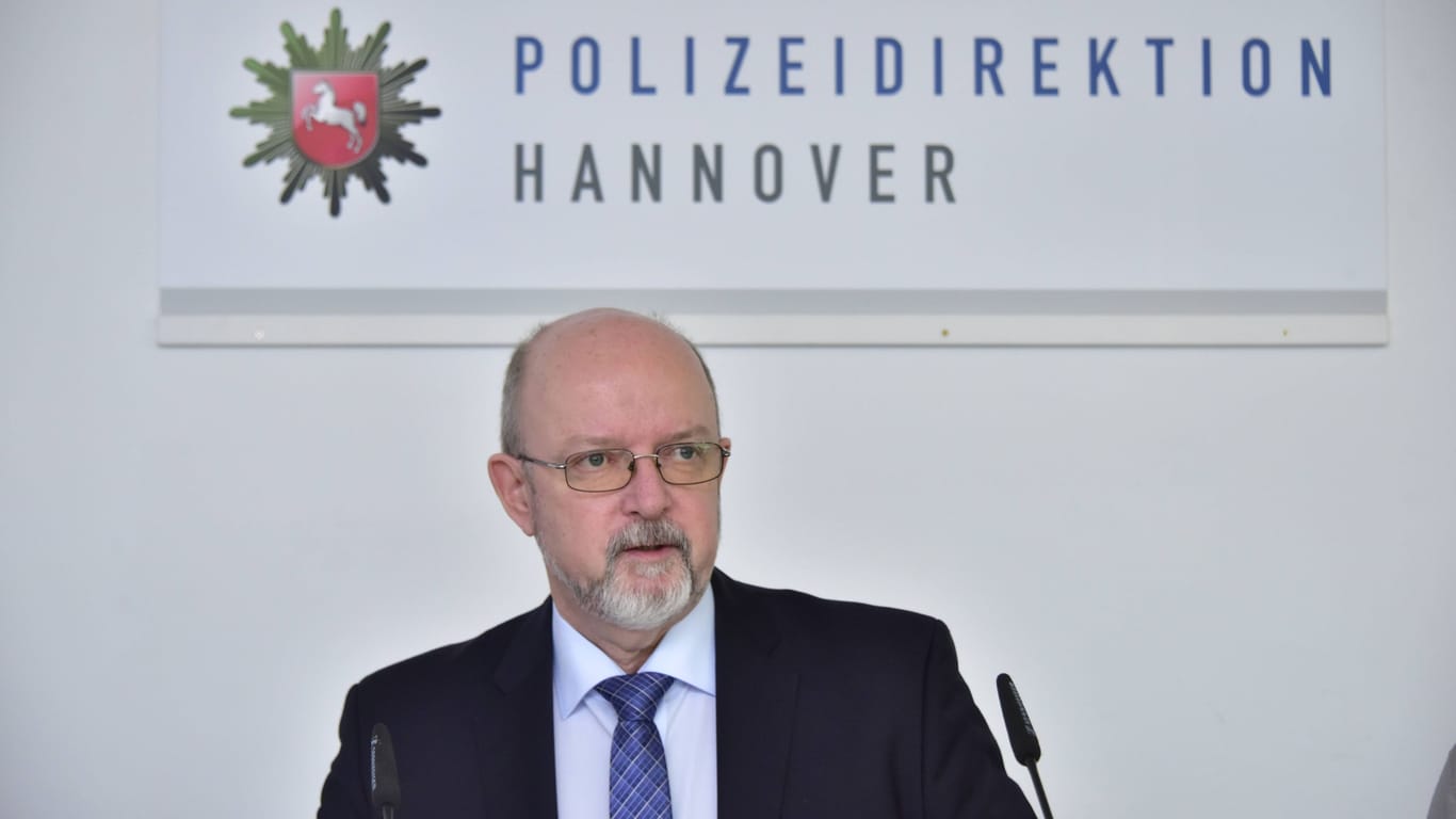 Vorstellung der Kriminalstatistik der Polizei Hannover Polizeipräsident Volker Kluwe (Archivbild).