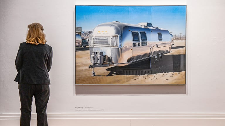 Kunst auf Rädern: Die auffälligen Airstream-Wohnwagen sind Teil der US-Popkultur.