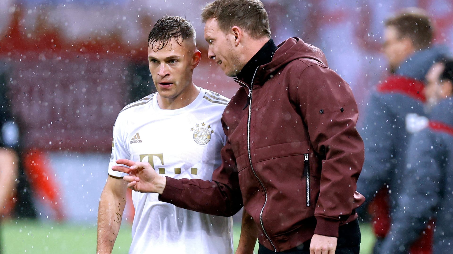 Joshua Kimmich (l.) und Julian Nagelsmann: Der Spieler und sein Ex-Trainer verstanden sich.